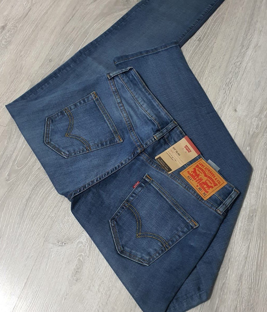 Jean Slim Fit Ref. 511 Azul Verdoso