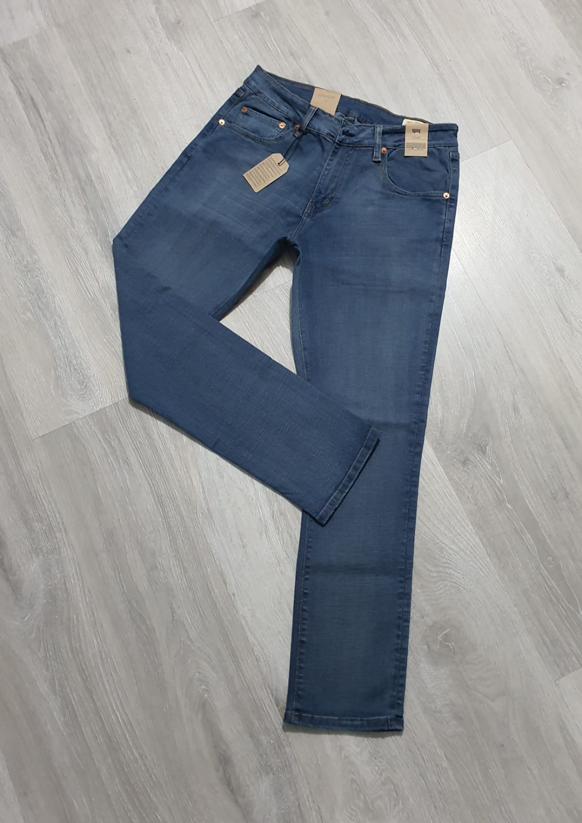 Jean Slim Fit Ref. 511 Azul Verdoso - Imagen 7