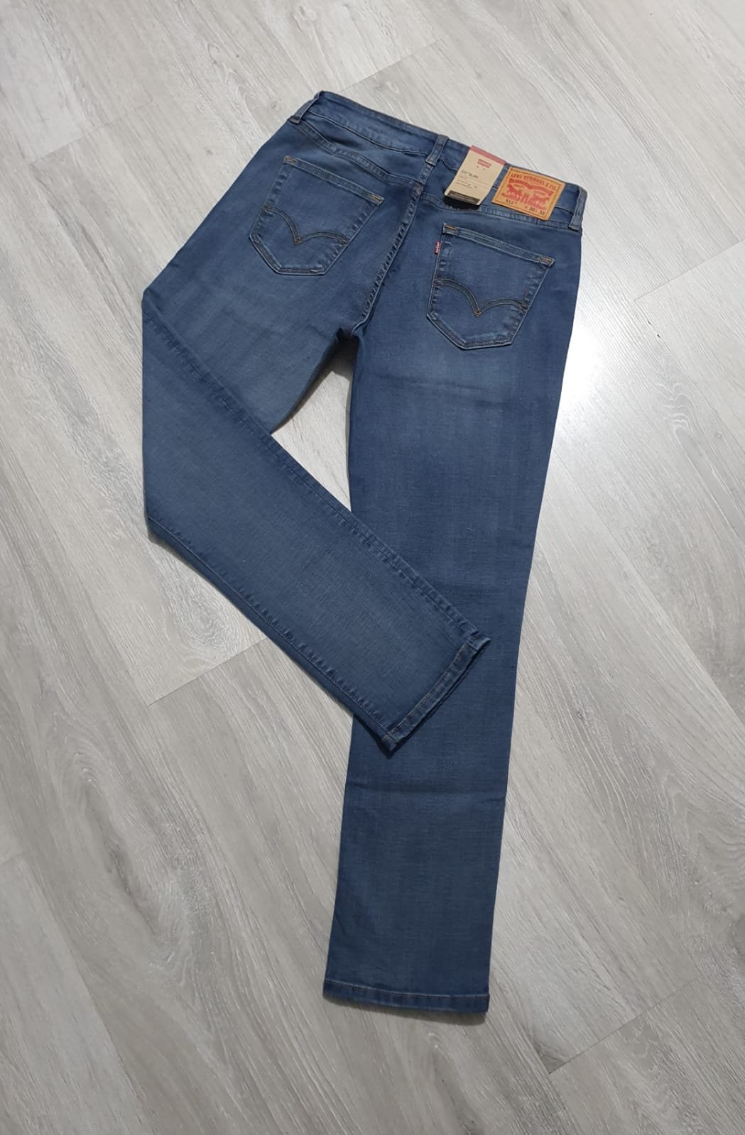 Jean Slim Fit Ref. 511 Azul Verdoso - Imagen 4
