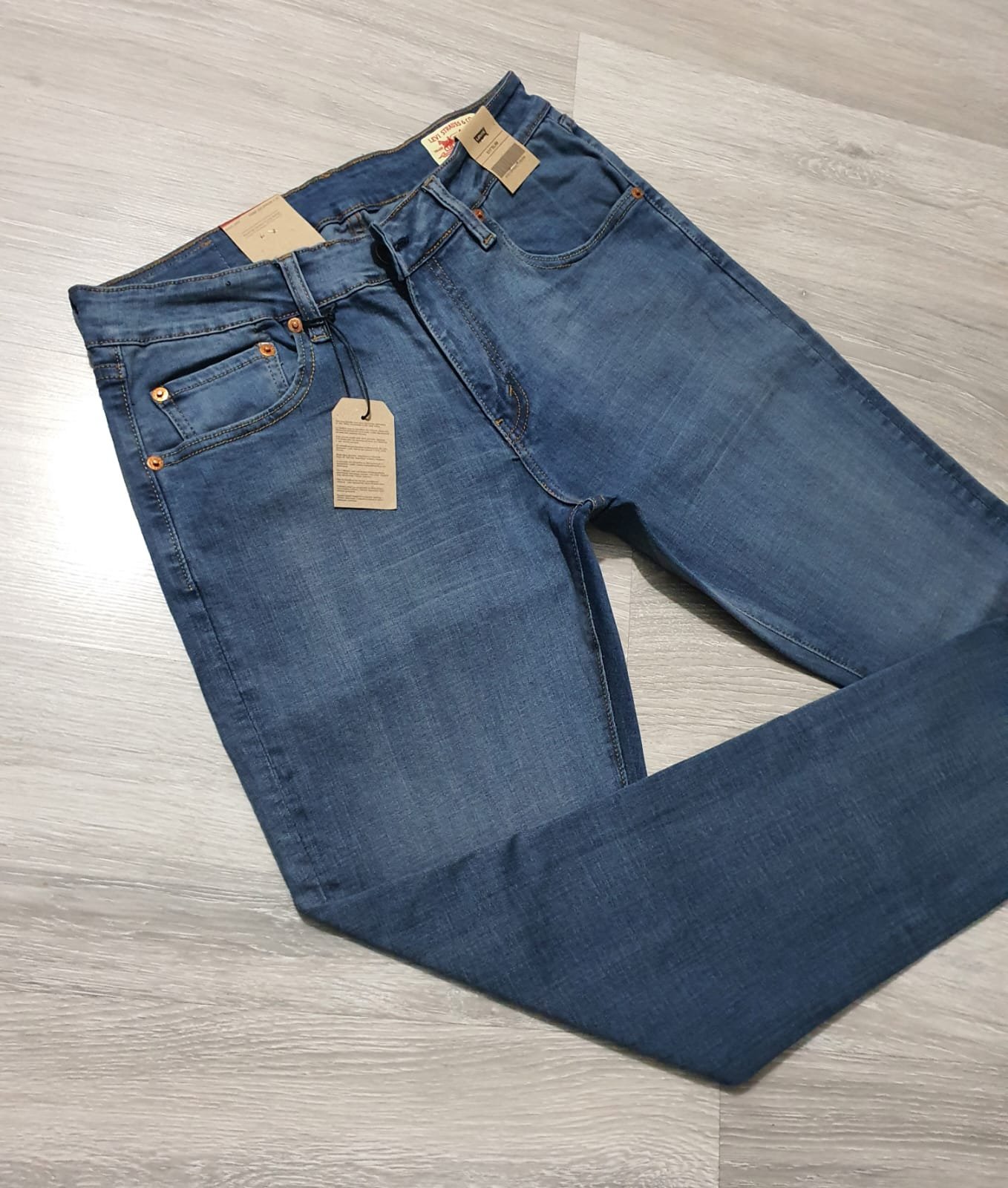 Jean Slim Fit Ref. 511 Azul Verdoso - Imagen 5