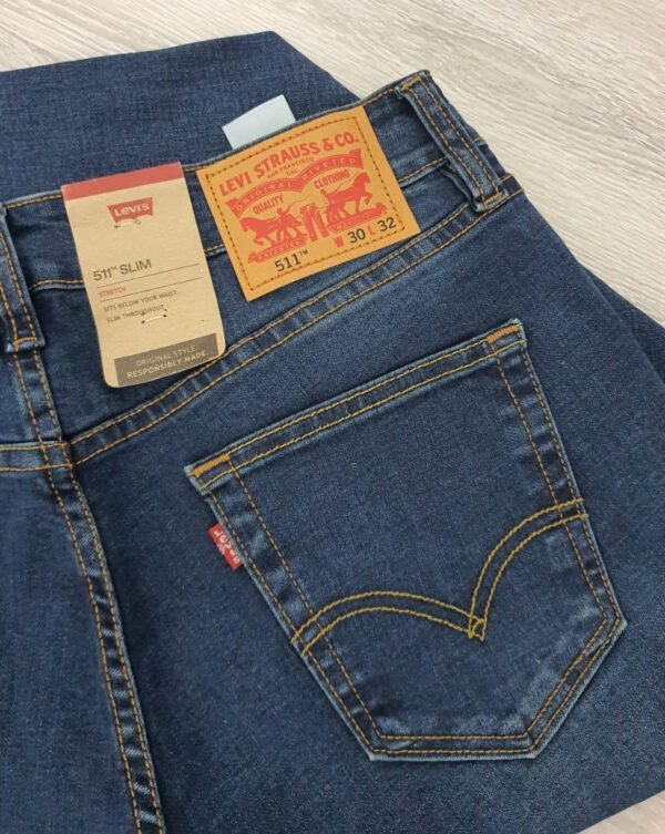 Jean Slim Fit Ref. 511 Azul Oscuro - Imagen 11