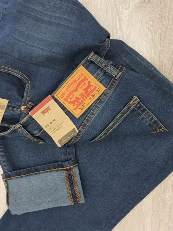 Jean Slim Fit Ref. 511 Azul Oscuro - Imagen 4