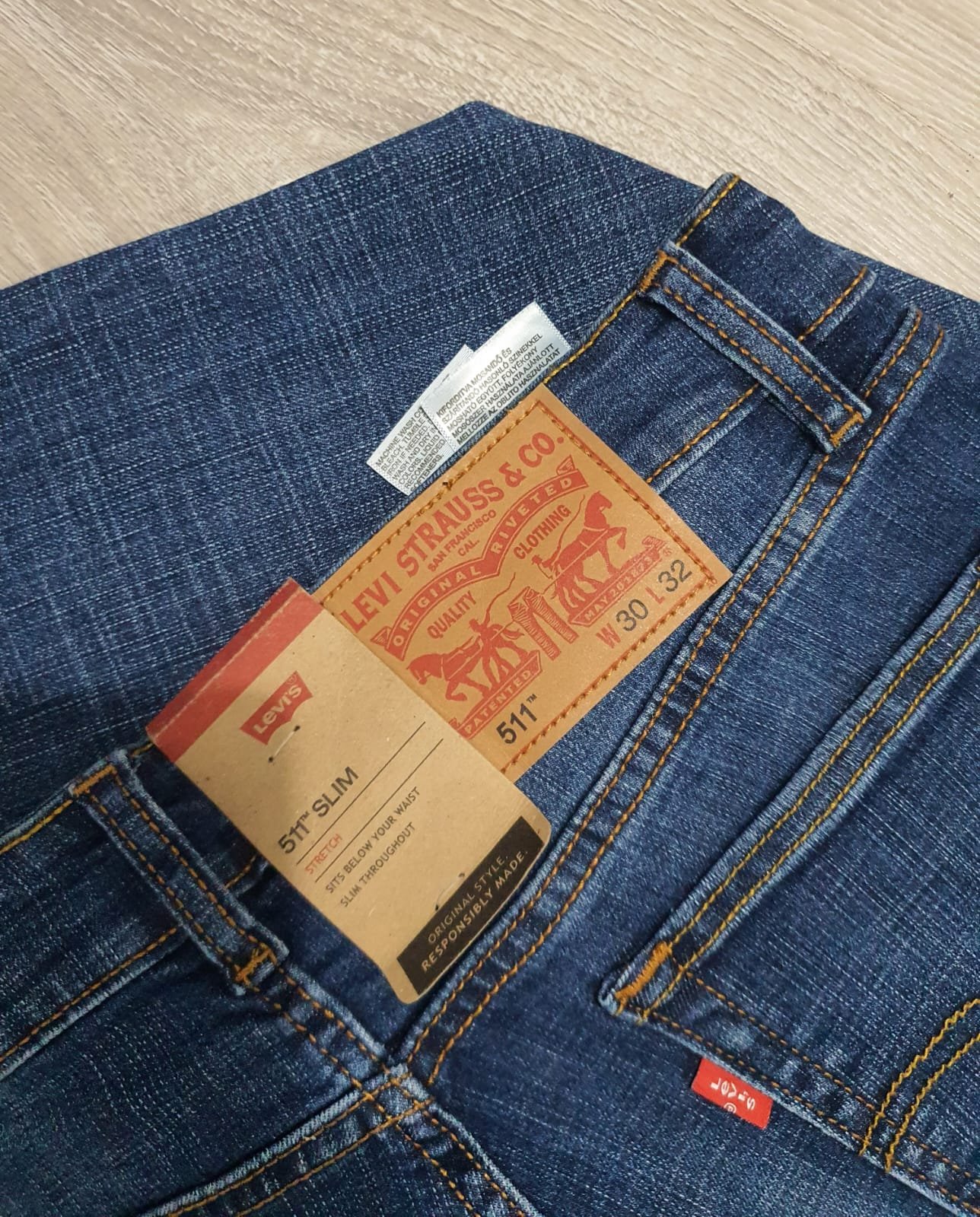 Jean Slim Fit Ref. 511 Stone Oscuro - Imagen 6