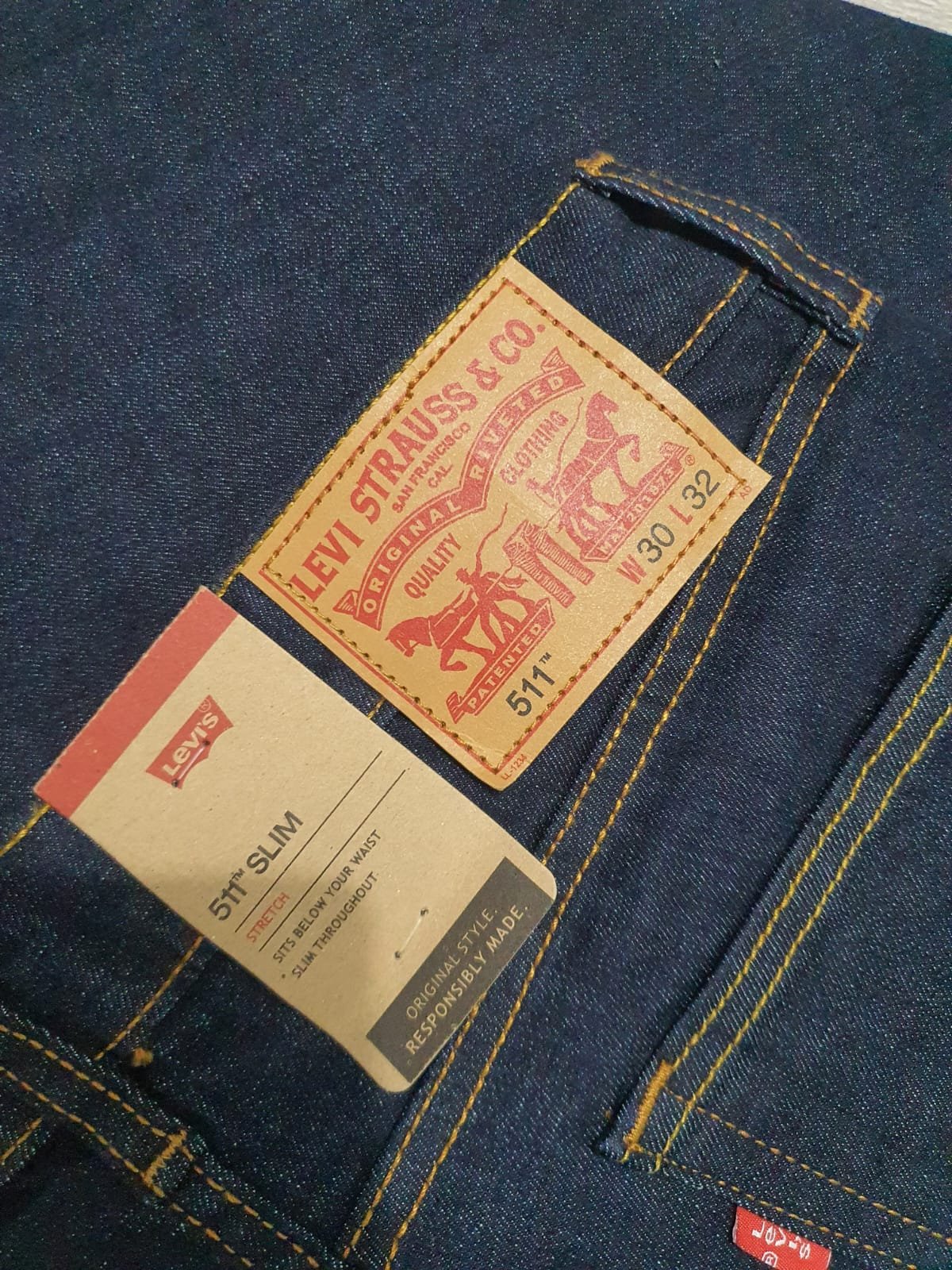 Jean Slim Fit Ref. 511 Azul Industrial - Imagen 6